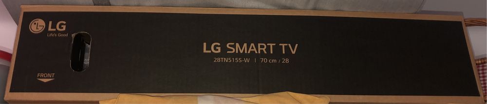 Smart TV LG branca 28TN515S-W 28 polegadas 70cm