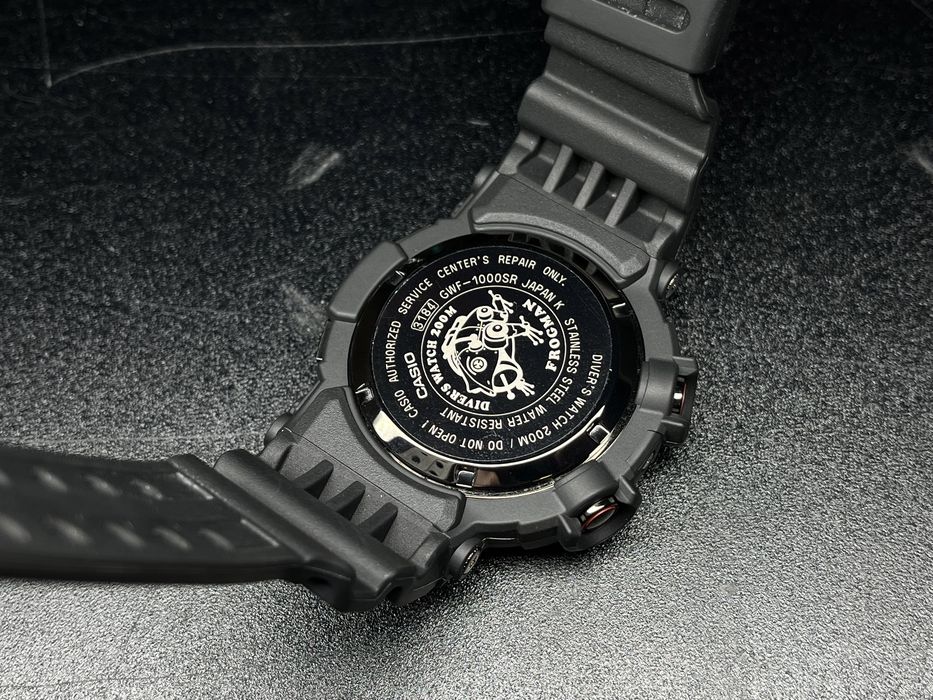 Casio G-shock GWF-1000SR mod purple Frogman