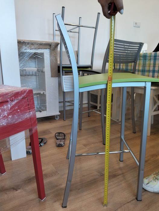 Cadeiras de balcão de cozinha