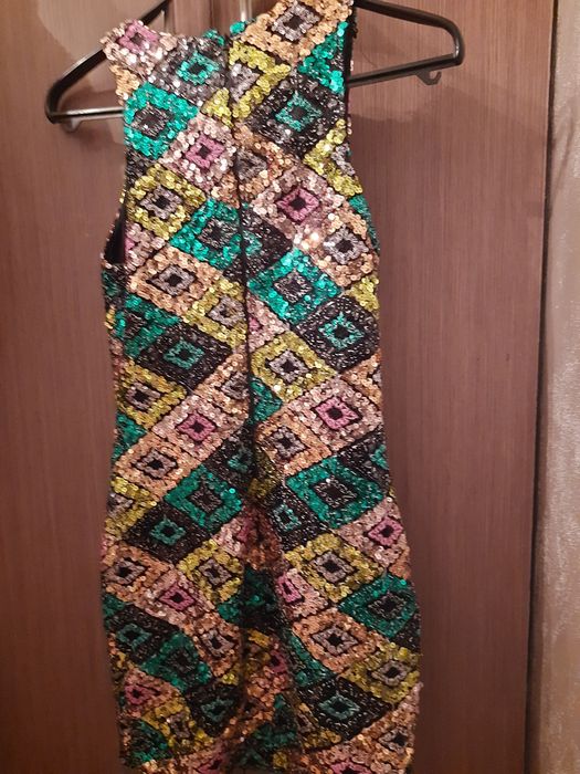 Sukienka imprezowa cekiny NOWA bez metki r. S/M Forever