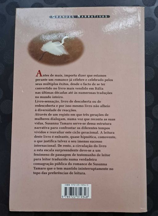 Portes Incluídos - "Vai Aonde te Leva o Coração"- Susanna Tamaro