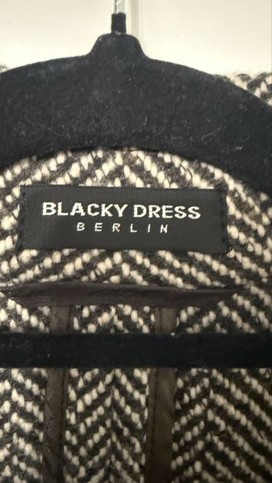 Garsonka wełniana Blacky Dress r. 38