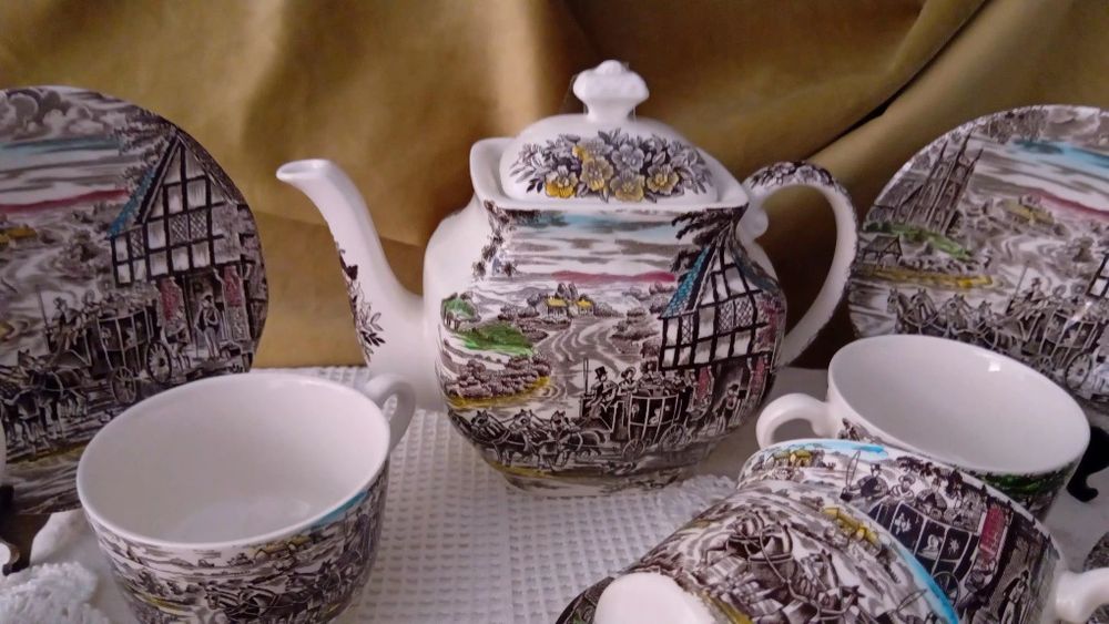 Serviço de chá porcelana inglesa