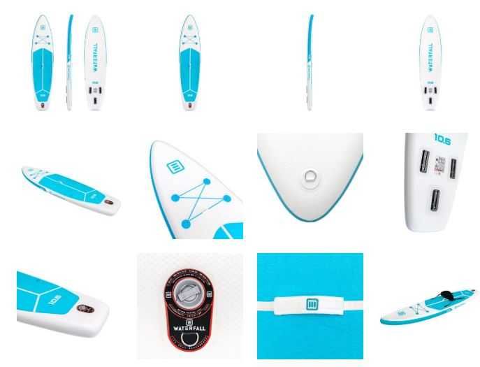 prancha de paddle 10.6 waterfall touring all in one