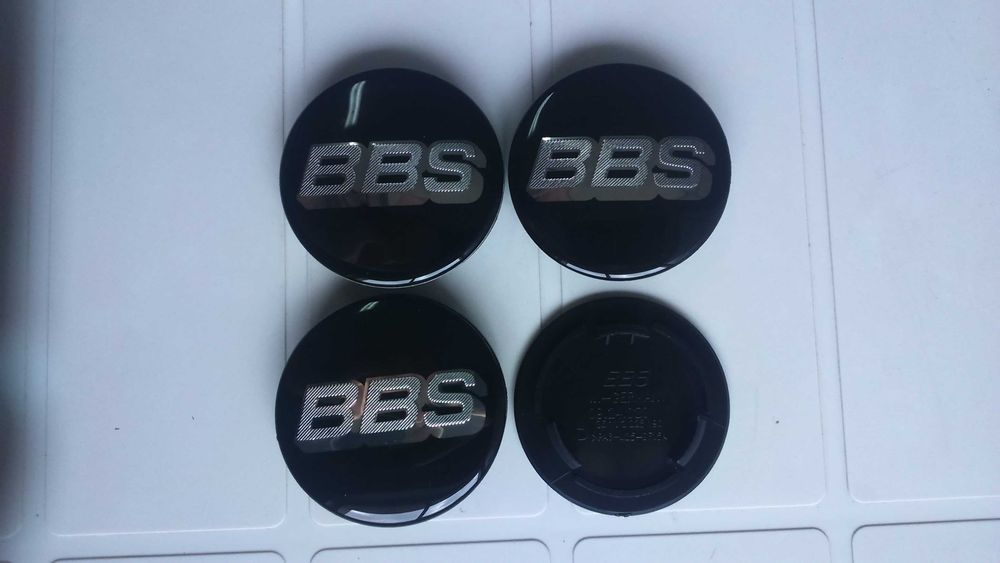 Centros/tampas de jante completos BBS com 56, 60, 65, 68 e 70mm