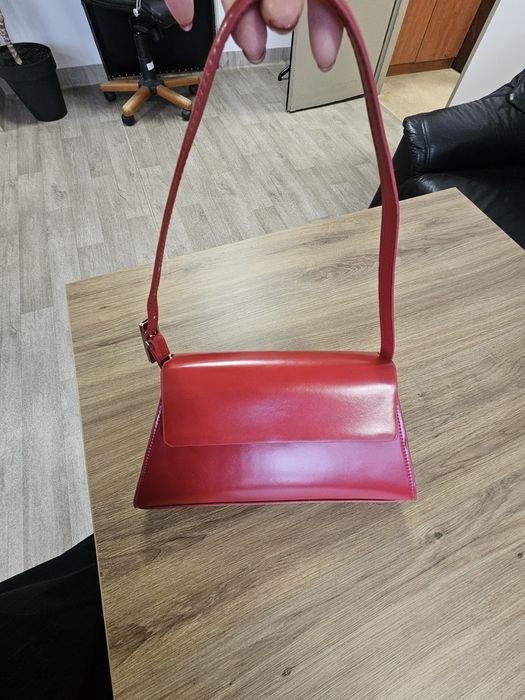 Czerwona torebka H&M