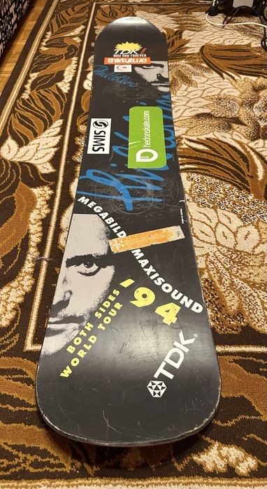 Unikat śliczna deska snowboard TDK austria