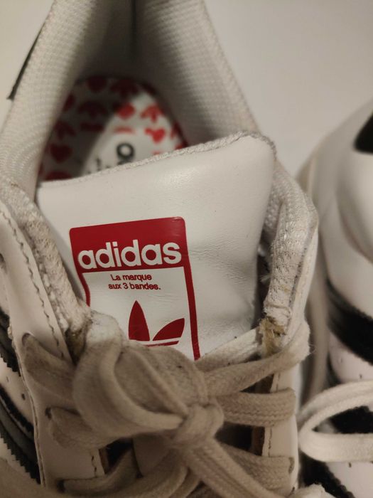 Buty adidas super Star heart limitowana edycja 41 1/3