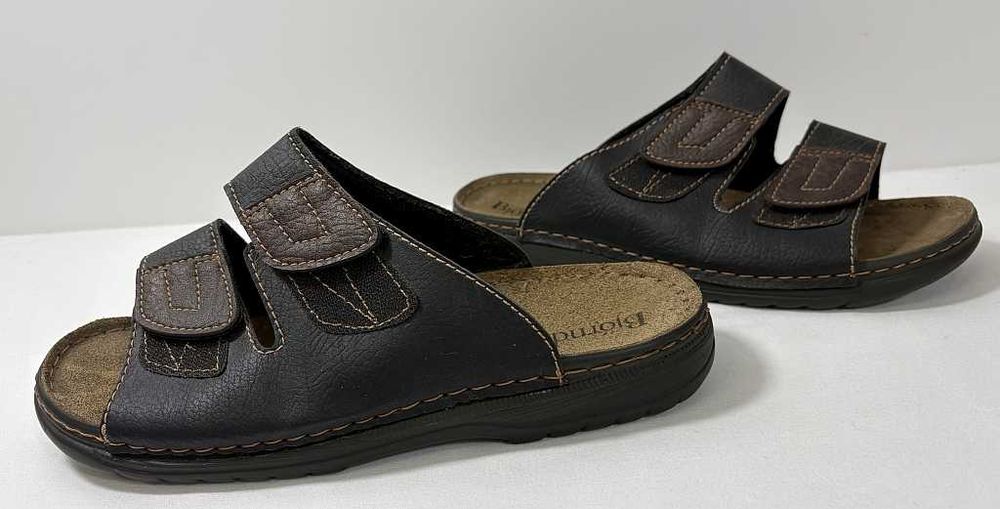 Buty klapki męskie brązowe Rozmiar 43