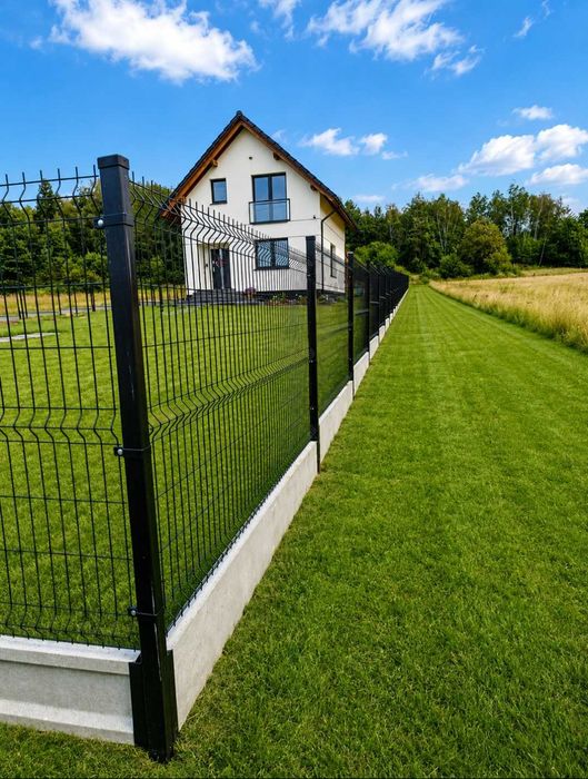Promocja!! OGRODZENIE PANELOWE 153cm 4mm Podmurówka Komplet 69,9zł/mb