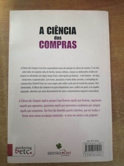 A ciencia das compras. Paco Underhill.