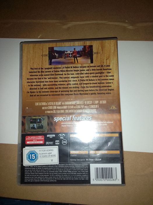 DVD // Filme Por um punhado de Dolares