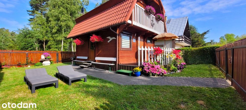 Sprzedam domek nad morzem, Rowy – 15 minut do plaży przez sosnowy las!