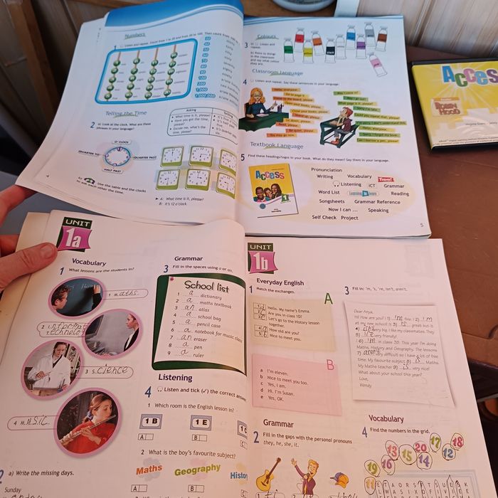 Access 1, комплект Workbook+Student's Book+CD reader Robin Hood