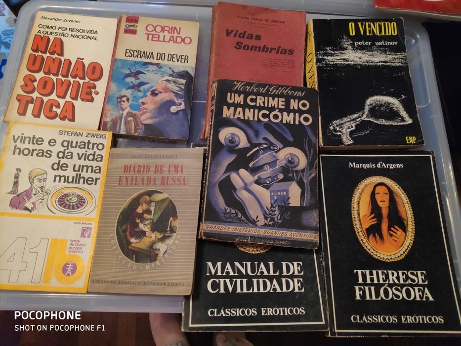 17 livros temas variados, vários autores