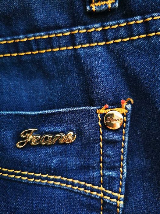 Jeansy damskie duży rozmiar