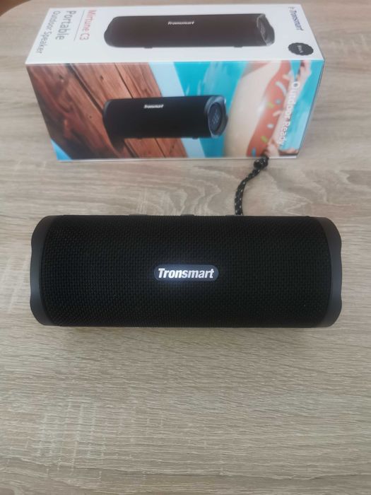 Przenośny Głośnik Tronsmart Mirtune C3 czarny 24W IPX7  NOWY.
