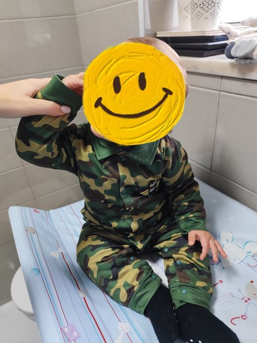 Fato militar tamanho 9-12