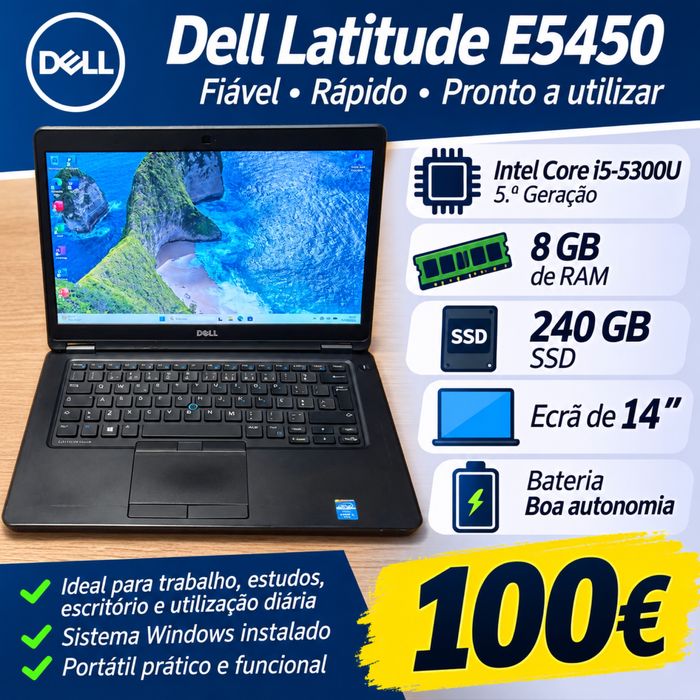 Portatil Dell Latitude E5450