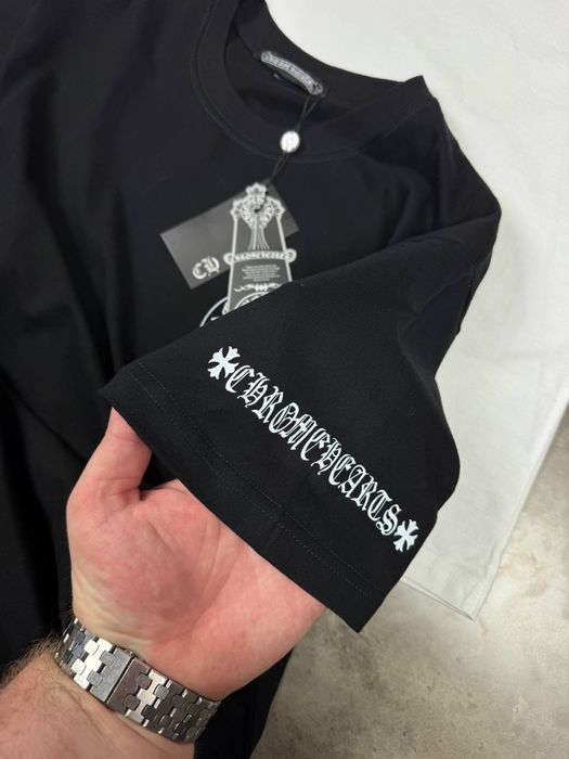 Футболка Chrome Hearts чорні і біла