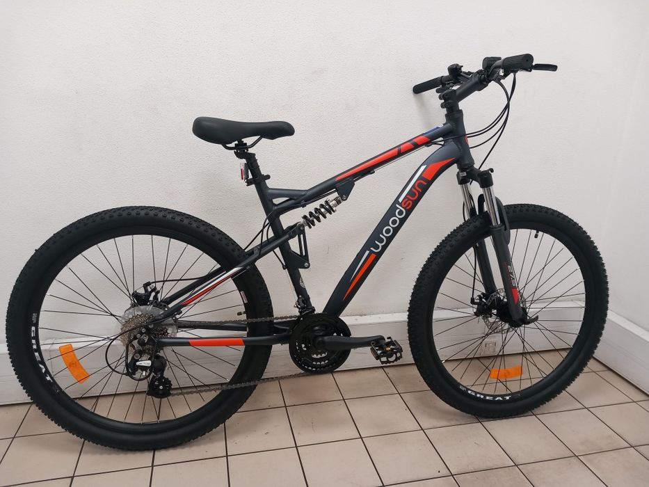 Bicicleta tt com travão de disco
