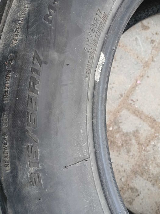 2x używane opony letnie 215/65 R17 Montaż Gwarancja