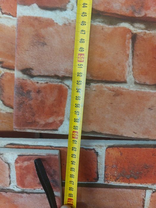 Panele ścienne 3D  Z Efektem Cegły Na Tło Sofy, 120x60 ,6sz
