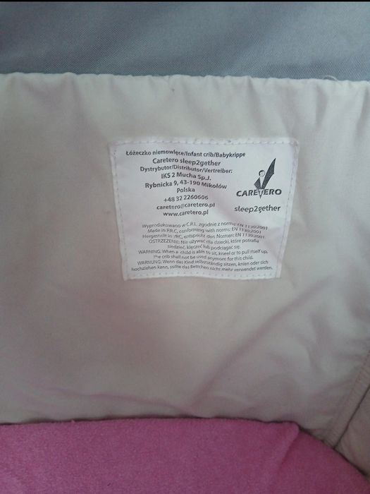 Łóżeczko niemowlęce (dostawka)