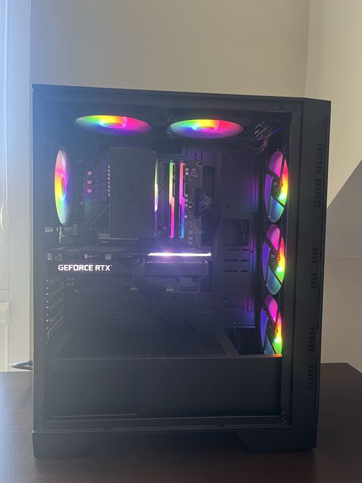 Mocny Komputer Gamingowy RTX 3060 Ti / Ryzen 5 / SSD 1TB / Windows 11 Pro