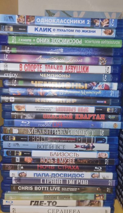 Blu ray диски,все ліцензія.