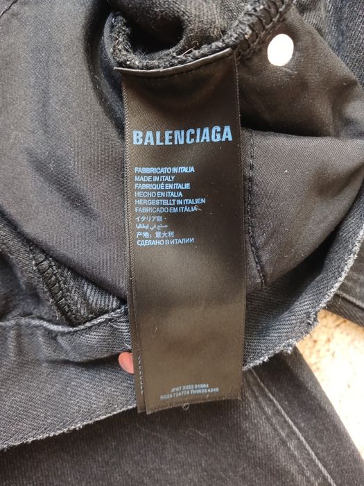 Штаны джинсы balenciaga клёш flared jeans