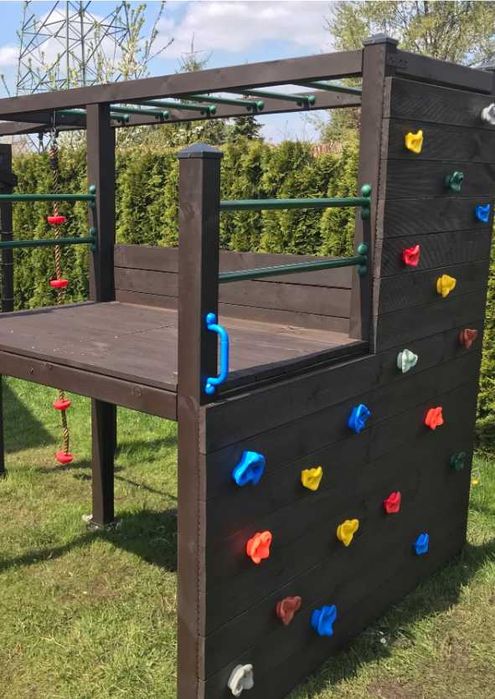 Uchwyty wspinaczkowe 10 sztuk dla dzieci Różne kształty i kolory NOWE