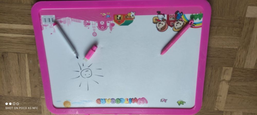 Tablica magnetyczna, do ćwiczeń zręcznościowych i pisania