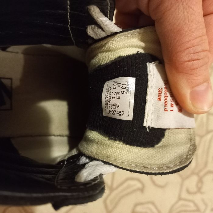 Кеди дитячі шкіряні, замшеві, Vans, 31 розмір