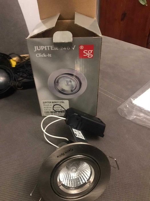 oprawa halogen SG z żarówką 50W,G10 OKAZJA! (mam 6 szt)