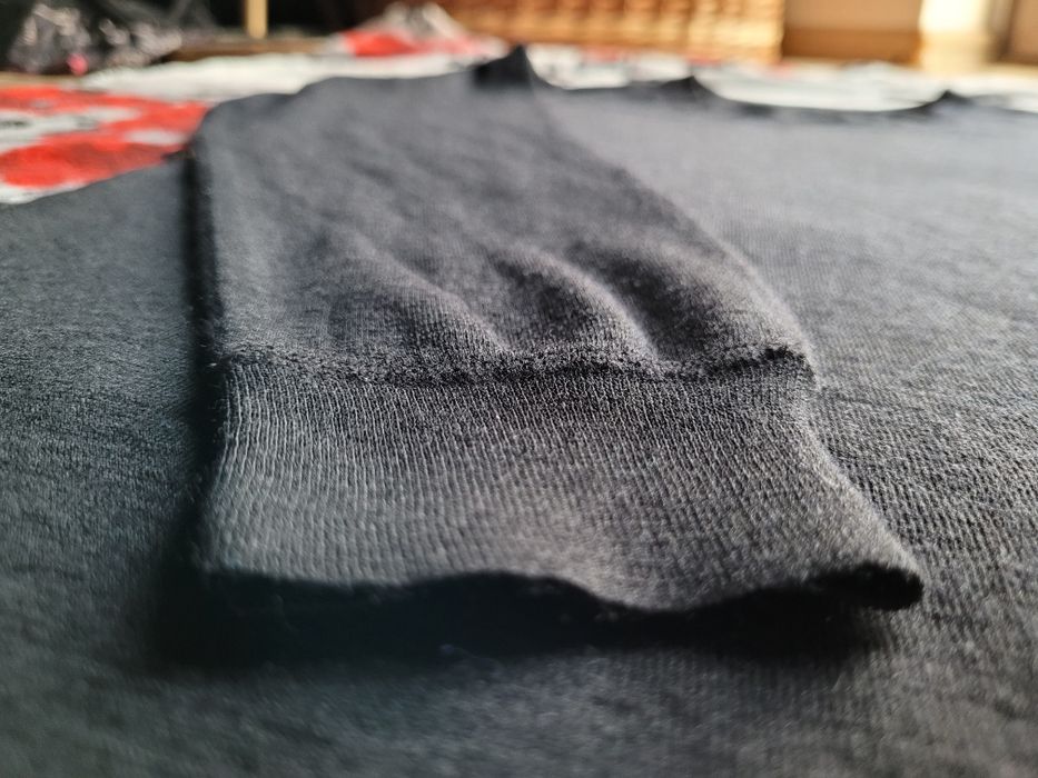 Bluzka SAFA r M termiczna wełna 80% jedwab 20% koszulka