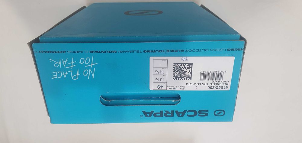 Buty GORE-TEX Scarpa Mescalito GTX - petrol/petrol