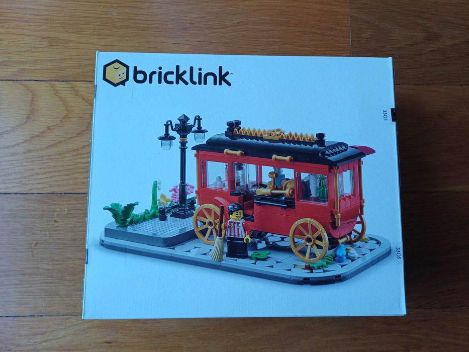LEGO Bricklink 910052 Popcorn Wagon Edição especial novo e selado