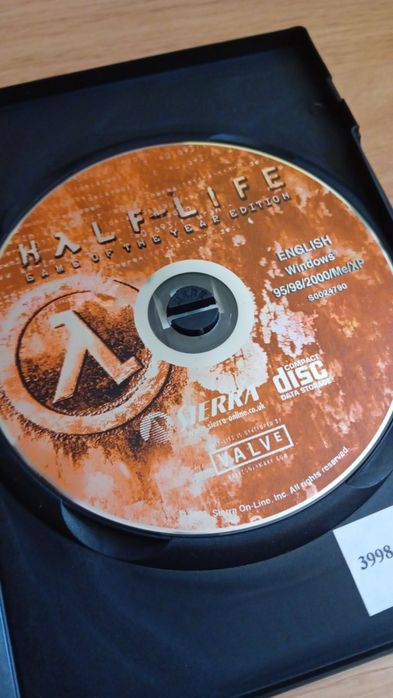 Half-Life pc cd-rom gra