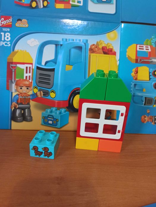 Конструктор Лего дупло, трактор, магазин, грузовик, разные.