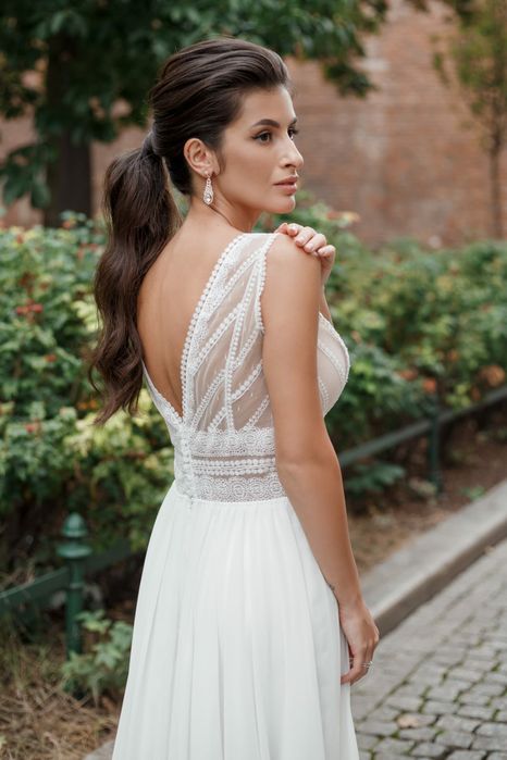 Suknia ślubna boho. Po sesji zdjęciowej. Promocja!