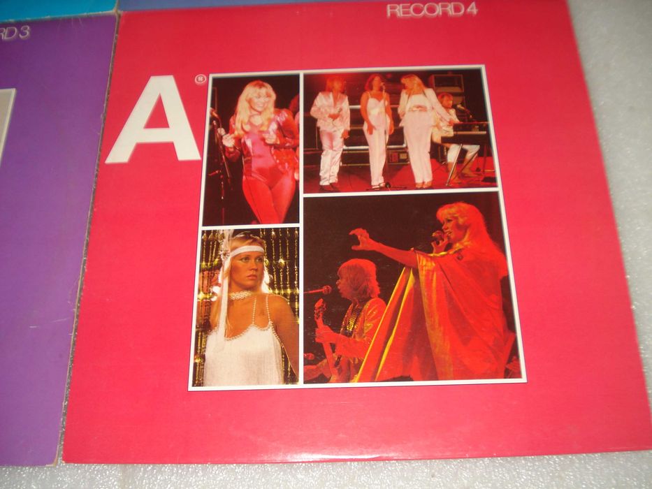 4 Antigos Lp`s Discos Vinil ABBA