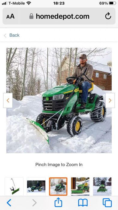 Traktorek S 180 John Deere