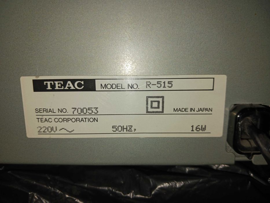 Deck cassettes TEAC64171294224514122