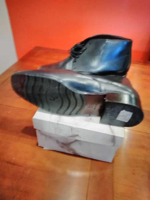 Botas italianas, pele genuína de alta qualidade, marca Luca Grossi