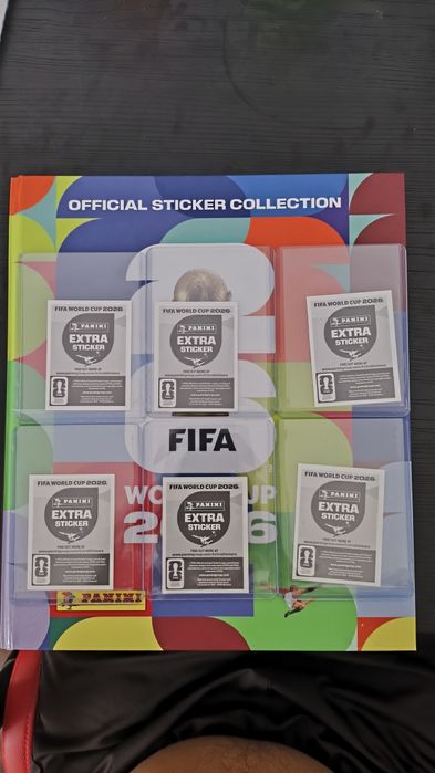 Lote 6 Extra Stickers Base/Roxo  | Panini FIFA World Cup 2026