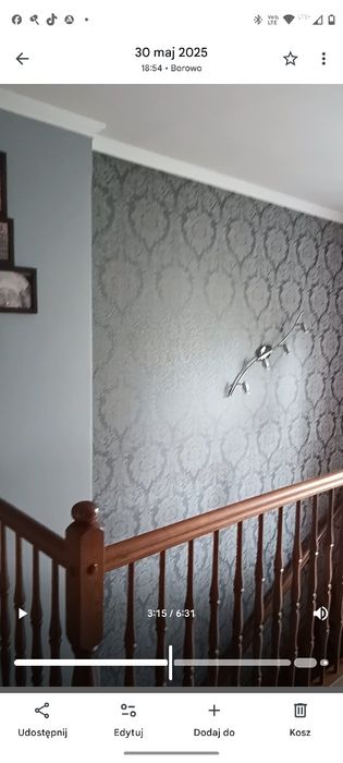 Barierki dębowe wewnętrzne