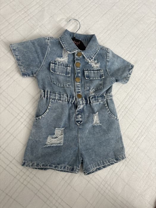 Джинсовий комбінезон