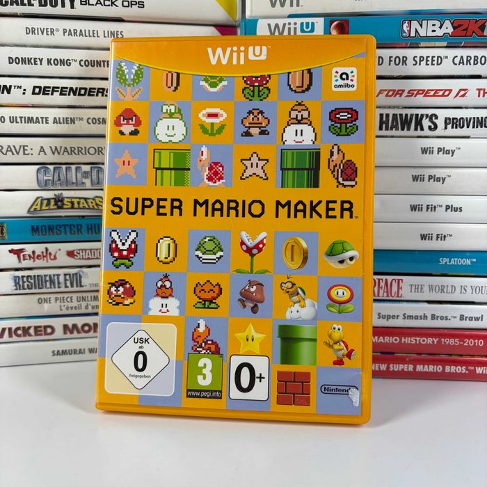 Гра Nintendo Wii U Super Mario Maker Б/У ігра Віі Ю Супер Маріо Мейкер оригінальні ігри іннтендо віі асортимент