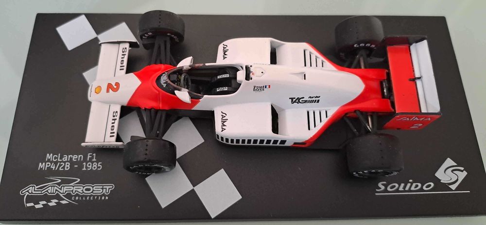 Mclaren MP4/2B - Alain Prost 1985 1/43 Solido